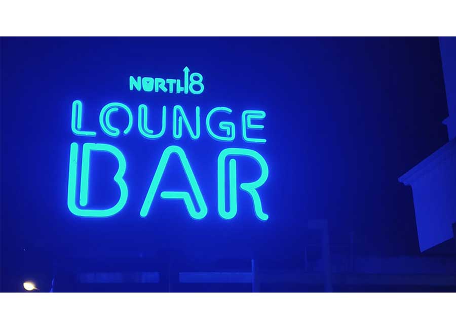 North 18 Lounge Bar LED Signboards