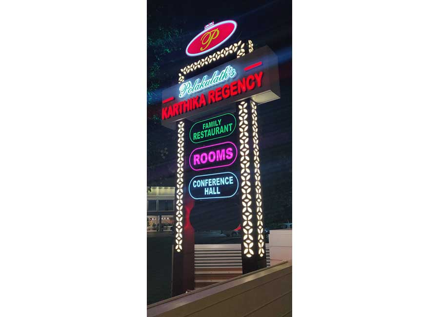 Polakulath Karthika Regency LED Signboards